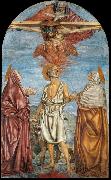 The Holy Trinity, St Jerome and Two Saints, Andrea del Castagno